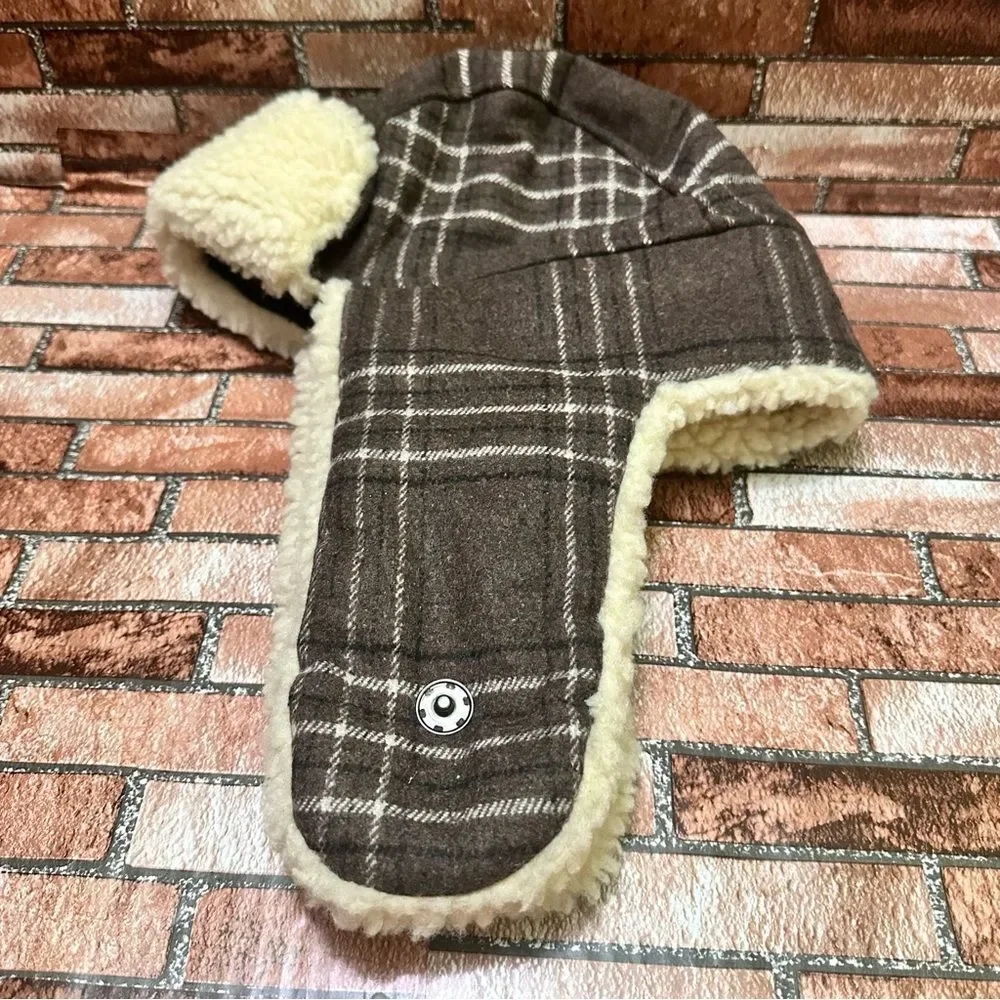 Stetson Men’s plaid Sherpa Trapper winter Hat